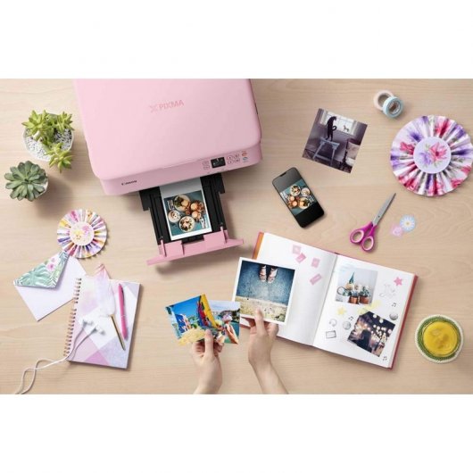 Canon PIXMA TS5352 Multifunción Color WiFi Rosa