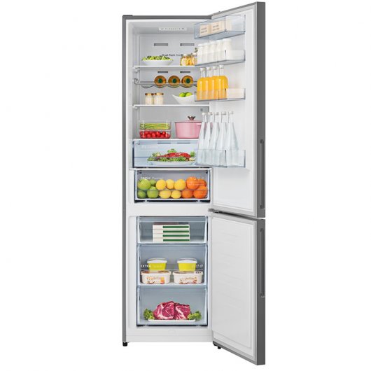 Hisense RB438N4GX3 Frigorífico Combi No Frost D Cristal Blanco