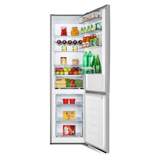 Hisense RB438N4EC2 Frigorífico Combi No Frost A++ Acero Inoxidable