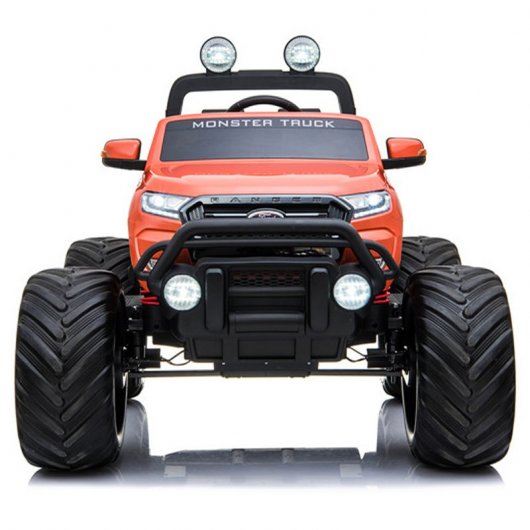 Carro Eléctrico com Licença Ford Monster Truck 12V Laranja