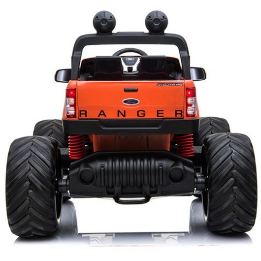 Carro Eléctrico com Licença Ford Monster Truck 12V Laranja