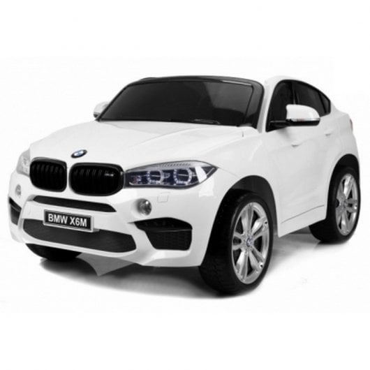 Carro Eléctrico com Licença BMW X6M 12V Branco