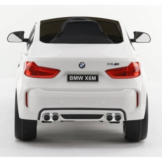 Carro Eléctrico com Licença BMW X6M 12V Branco