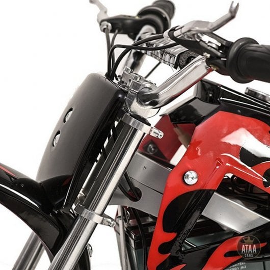 ATAA Cars Moto Eléctrica Dirt Bike Fire 24V Vermelha/Preta