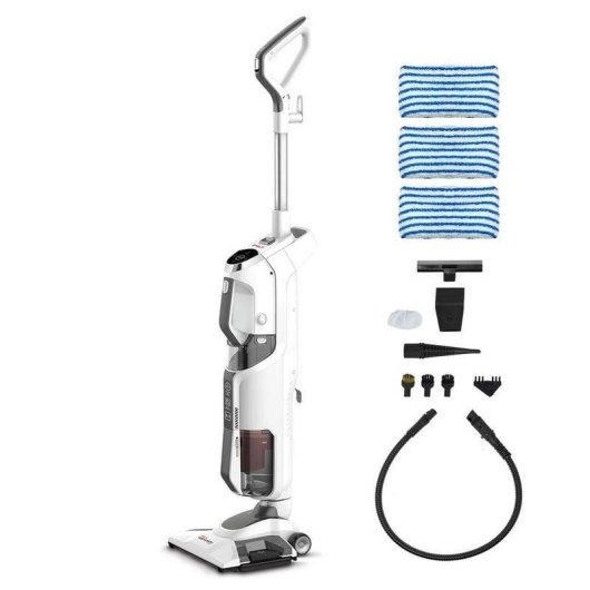Aspirador Lava e aspira Polti Vaporetto 3 Clean 1800W 12 Acessórios Depósito Removível