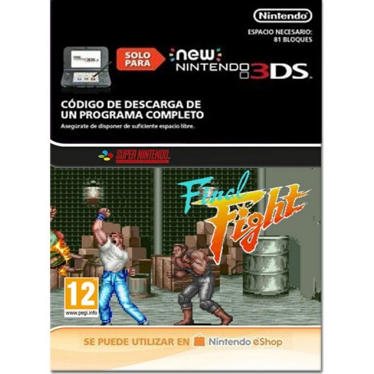 Final Fight VC Nintendo 3DS Nintendo eShop