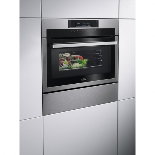 AEG KME721000M Horno Microondas Compacto Multifunción 46L Acero Inoxidable