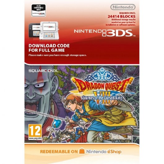 Dragon Quest VIII: Journey of the Cursed King Nintendo 3DS Nintendo eShop