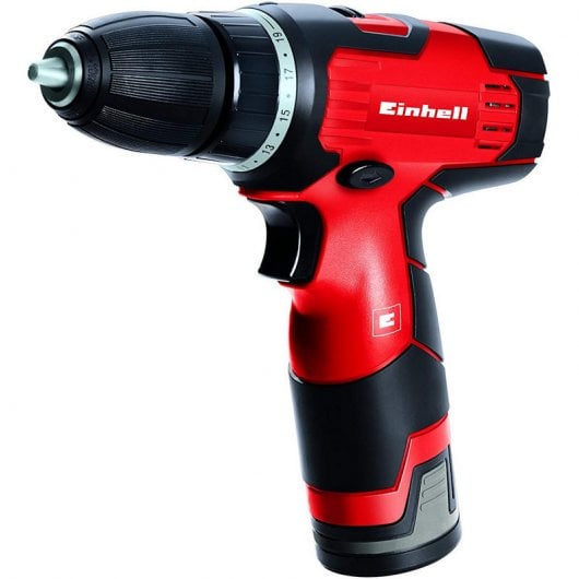 Einhell TH-CD 12-2 Li Taladro Atornillador Inalámbrico + Batería 1.3Ah + Portabrocas