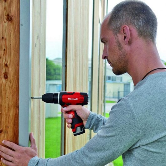 Einhell TH-CD 12-2 Li Taladro Atornillador Inalámbrico + Batería 1.3Ah + Portabrocas