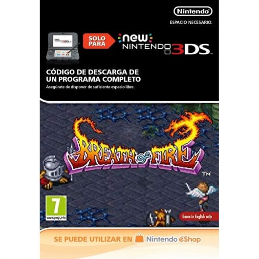 Breath of Fire VC Nintendo 3DS Nintendo eShop