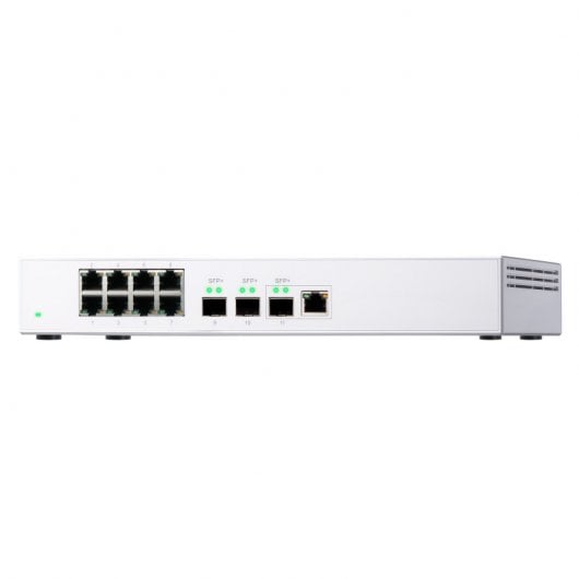 QNAP QSW-308-1C commutateur réseau Non-géré Gigabit Ethernet (10/100/1000) Blanc