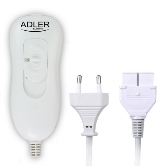 Adler AD 7425 Manta Eléctrica 60W Gris
