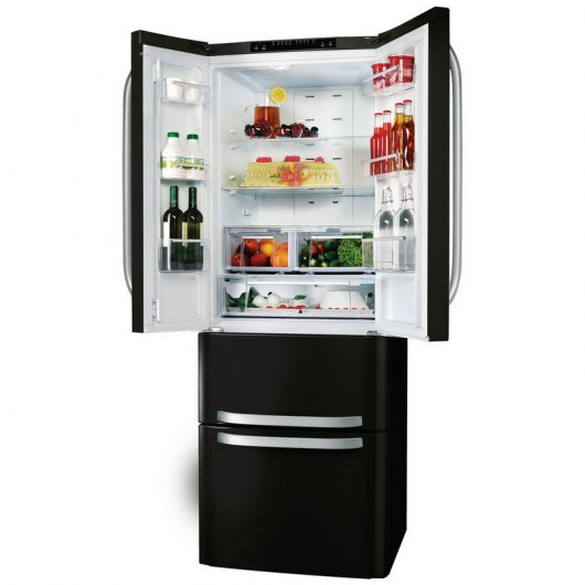 Hotpoint E4D AAA B C Frigorífico Combi No Frost A++ Negro