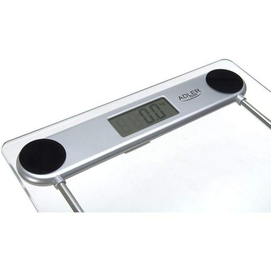 Pèse Personne Électronique Adler AD 8121 Jusqu'à 150 kg Arrêt Automatique Écran LCD
