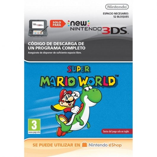 Super Mario World VC Nintendo 3DS Nintendo eShop