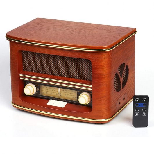Camry CR 1109 Radio Retro de Madera CD/MP3/USB