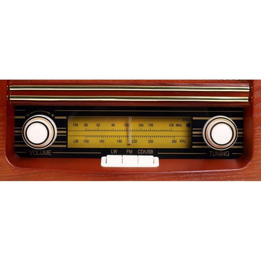 Camry CR 1109 Radio Retro de Madera CD/MP3/USB