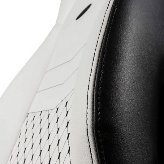 Noblechairs Icon Cuero PU Silla Gaming Negra/Blanca