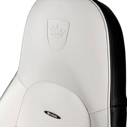Noblechairs Icon Cuero PU Silla Gaming Negra/Blanca