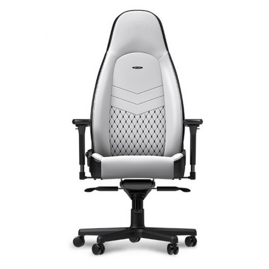 Noblechairs Icon Cuero PU Silla Gaming Negra/Blanca