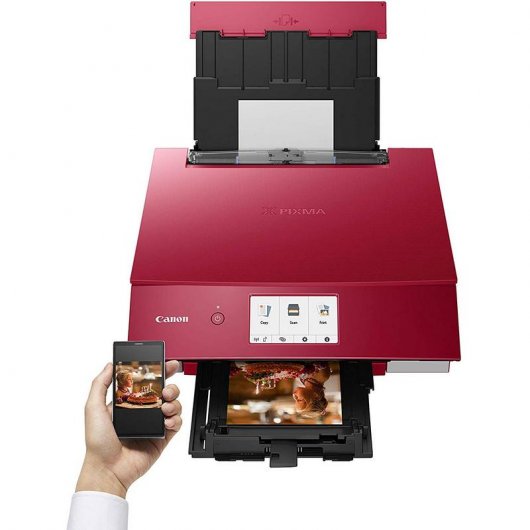 Canon Pixma TS8252 Multifunción WiFi Roja
