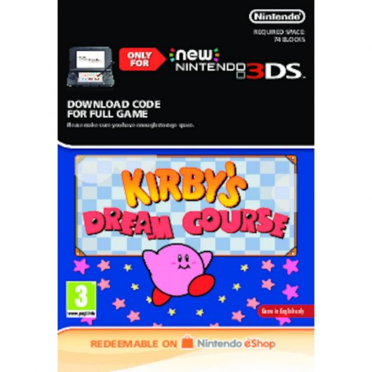 Kirby's Dream Course VC Nintendo 3DS Nintendo eShop