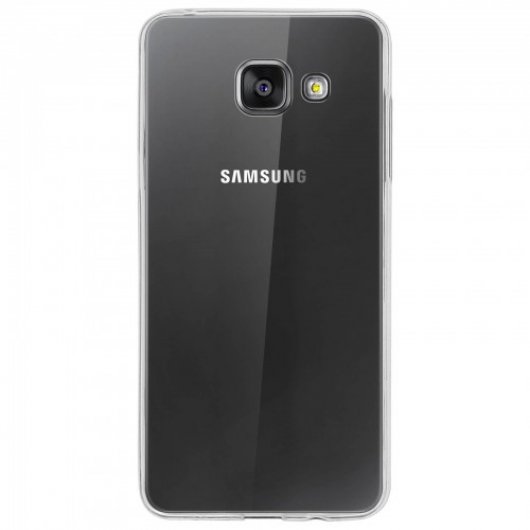 Avizar Funda Protectora de Silicona Transparente Protección 360 para Samsung Galaxy A3 2016
