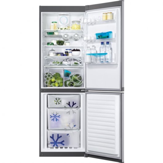 Zanussi ZRB34315XA Frigorífico Combi No Frost A++ Acero Inoxidable