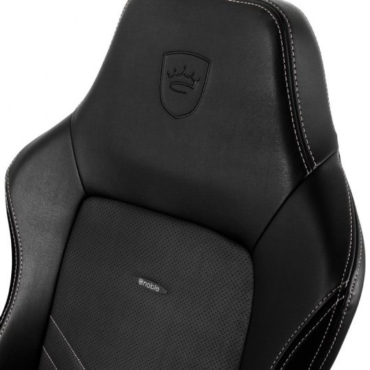Noblechairs Hero Cuero PU Silla Gaming Negra/Blanca