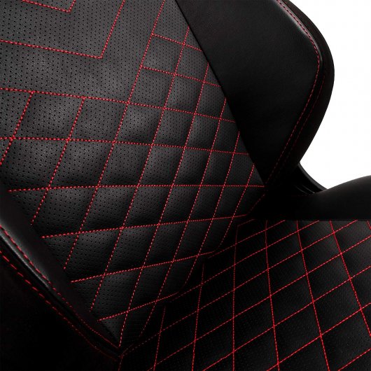 Noblechairs Hero Cuero PU Silla Gaming Negra/Roja