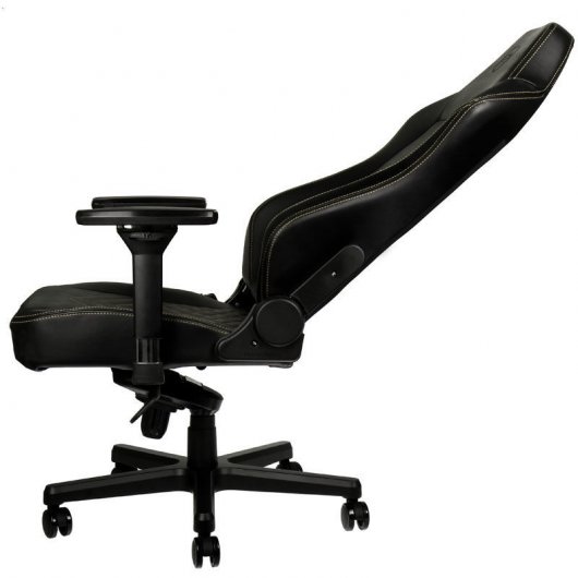 Noblechairs Hero Cuero PU Silla Gaming Negra/Oro