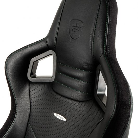 Noblechairs Epic Couro PU Cadeira Gaming Preta/Verde