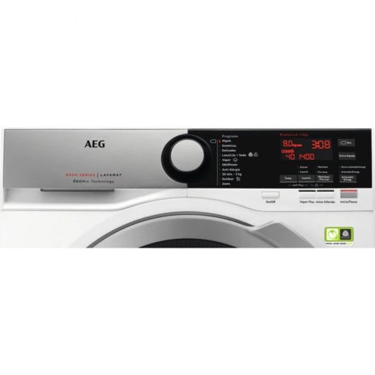 AEG L8FEE842 Lavadora de Carga Frontal 8Kg A Blanca