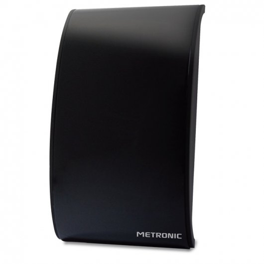 Metronic Antena Interior UHF HD Digitech 2.1 con filtro 4G Negra