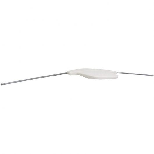 Metronic Antena Exterior para Caravana UHF/VHF/FM/34dB Blanca