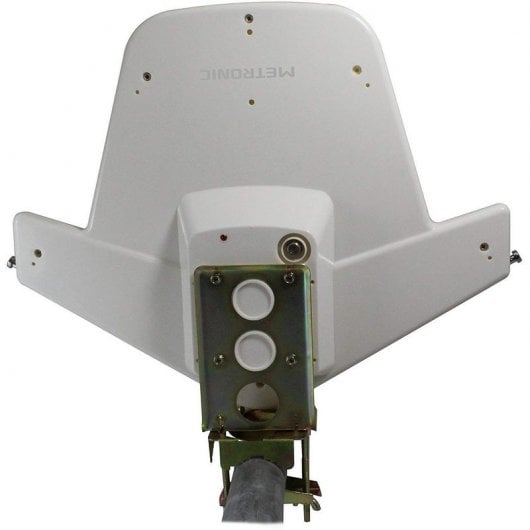 Metronic Antena Exterior para Caravana UHF/VHF/FM/34dB Blanca