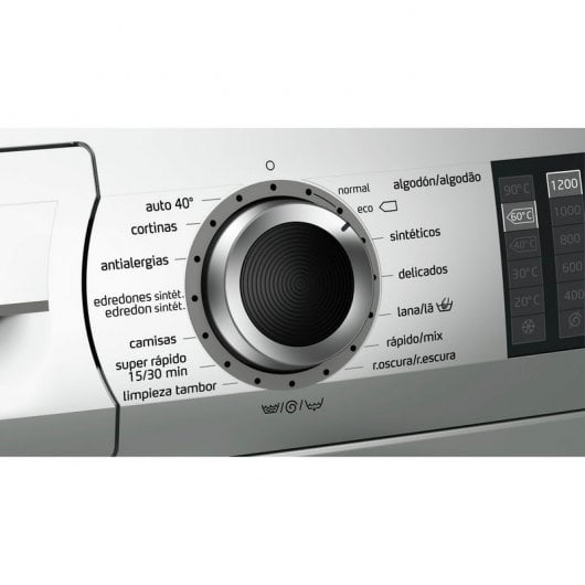 Balay 3TS986XA Lavadora de Carga Frontal 8Kg A+++ Acero Mate