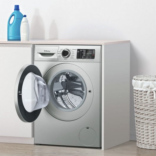 Balay 3TS986XA Lavadora de Carga Frontal 8Kg A+++ Acero Mate