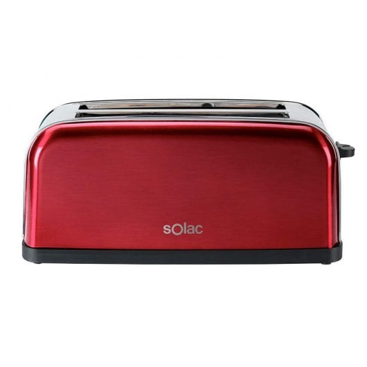 Solac TL5415 Stillo Red Torradeira com Ranhuras Largas 1500W