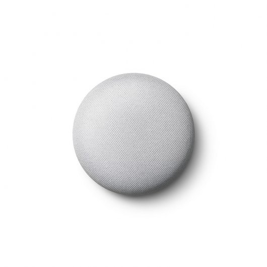Pack Google Nest Mini Coluna Inteligente + Philips Hue White Lâmpada LED E27 9W Branco Quente