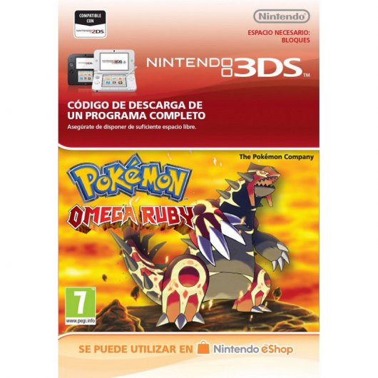 Pokémon Rubí Omega Nintendo 3DS Nintendo eShop
