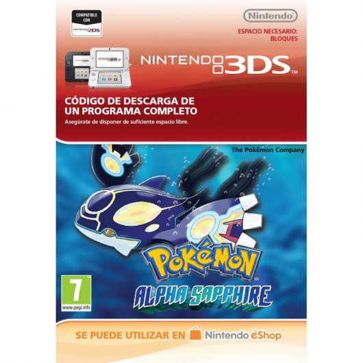 Pokémon Zafiro Alfa Nintendo 3DS Nintendo eShop