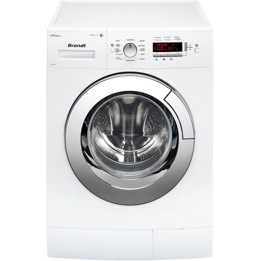 Brandt WM8140B Lavadora de Carga Frontal 8Kg A+++ Blanca