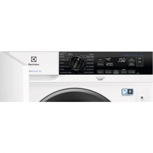 Electrolux EW7F3846OF Lavadora Integrable de Carga Frontal 8Kg D