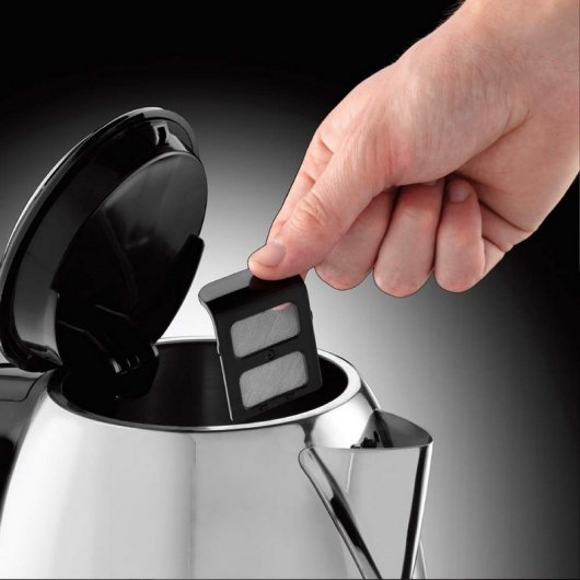 Russell Hobbs Victory bollitore elettrico 1,7 L 2400 W Nero, Stainless steel