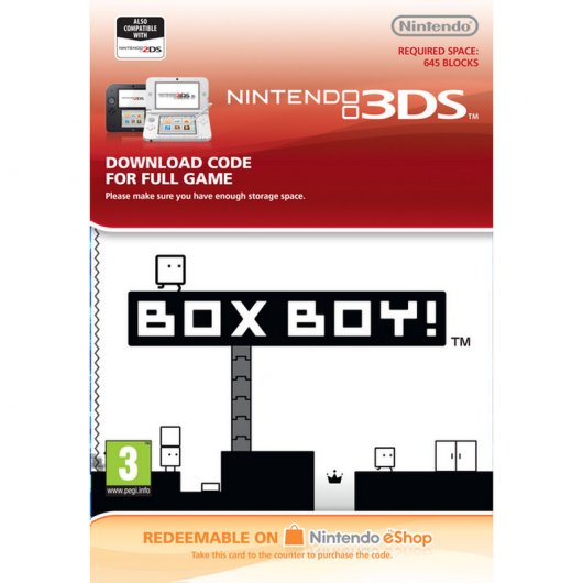 Boxboy Nintendo 3DS Nintendo eShop