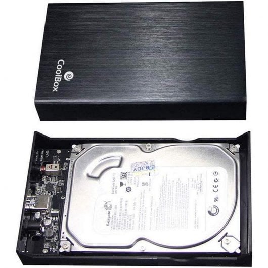 CoolBox SlimChase Carcasa Disco Duro  USB 3.2