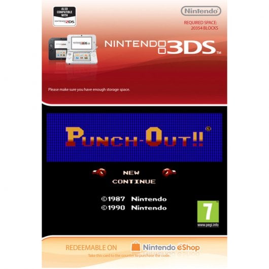 Punch-Out VC Nintendo 3DS Nintendo eShop