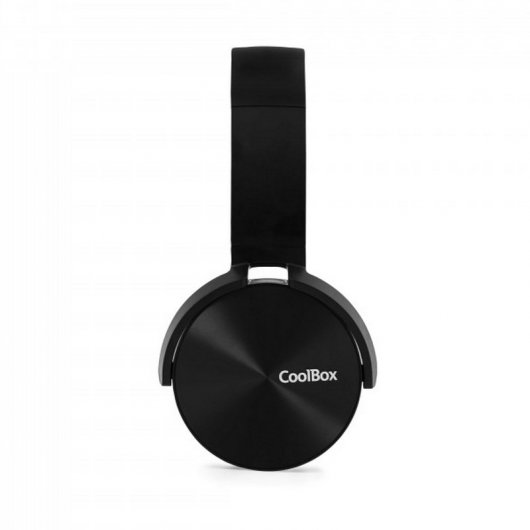 CoolBox CoolMetal Auriculares Bluetooth Negros